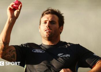 New Zealand all-rounder Doug Bracewell