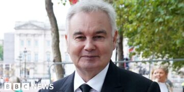 Eamonn Holmes 'doing OK' after stroke, his son says