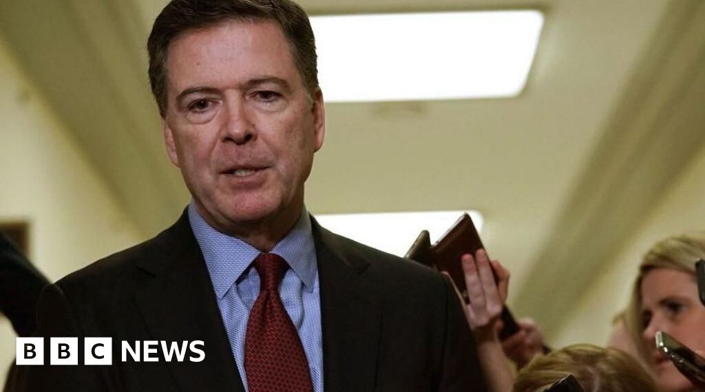 Ex-FBI director James Comey surrenders over charge of threatening Trump's life in Instagram post