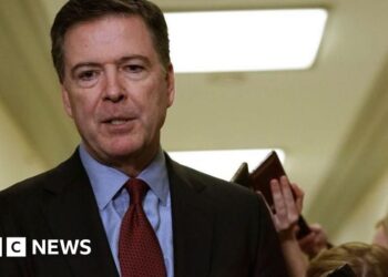 Ex-FBI director James Comey surrenders over charge of threatening Trump's life in Instagram post