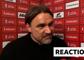 Leeds United manager Daniel Farke