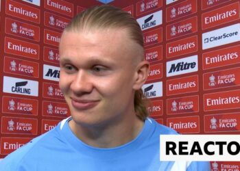 Erling Haaland of Manchester City