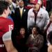 Fernando Mendoza celebrates with his family after the Indiana Hoosiers win the college football national championship in Miami in 2026