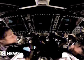 First live view of Artemis II crew since arriving in space