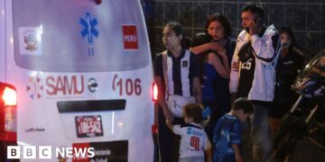 Football rally in Peru leaves one dead and dozens injured