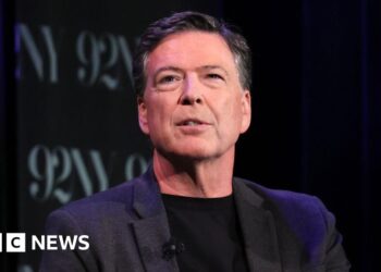 Former FBI director James Comey charged with threatening Trump's life