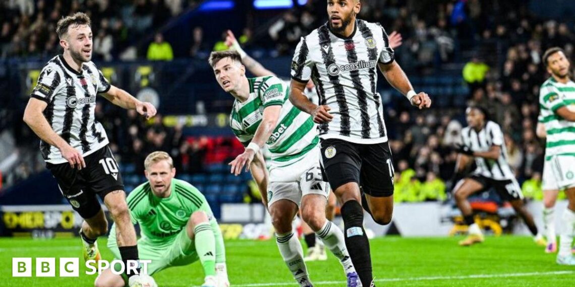 St Mirren score against Celtic