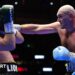 Tyson Fury landing a punch on Arslanbek Makhmudov