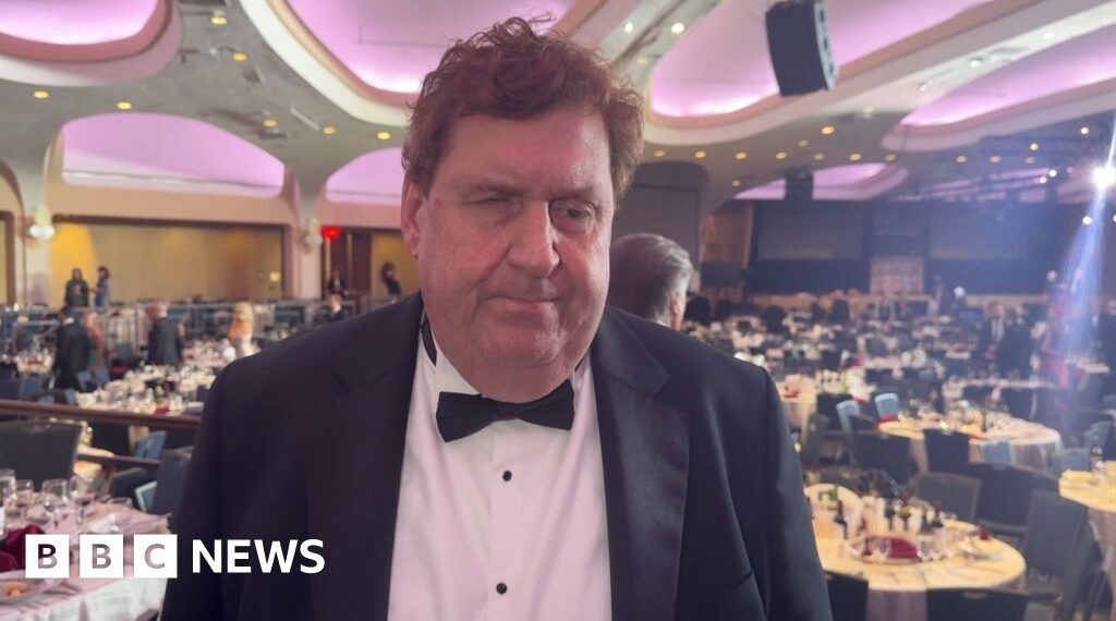 Gary O'Donoghue describes confusion and fears at correspondents' dinner