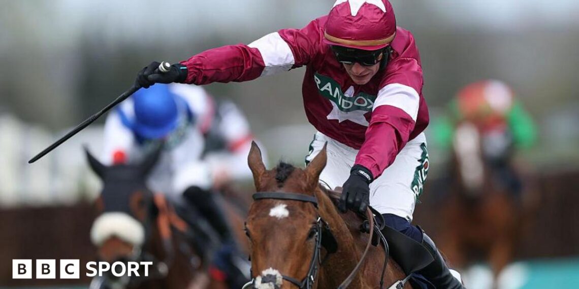 Paul Townend riding Gold Dancer