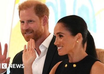 Harry and Meghan arrive in Australia for four-day tour