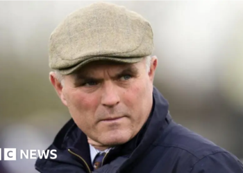 Horse racing trainer jailed for beating dog walker with hockey stick
