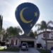Hot air balloon makes emergency landing in California backyard