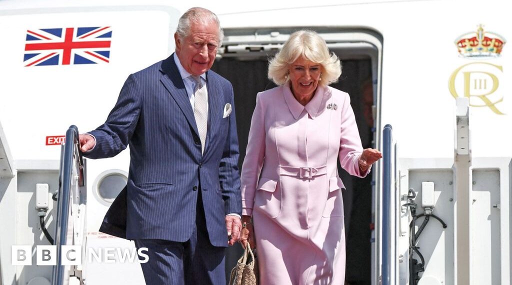 In pictures: King Charles and Queen Camilla begin US state visit
