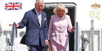 In pictures: King Charles and Queen Camilla begin US state visit