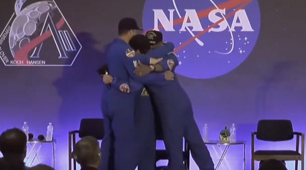 'It's a special thing to be on Planet Earth': Nasa's Artemis crew welcomed home