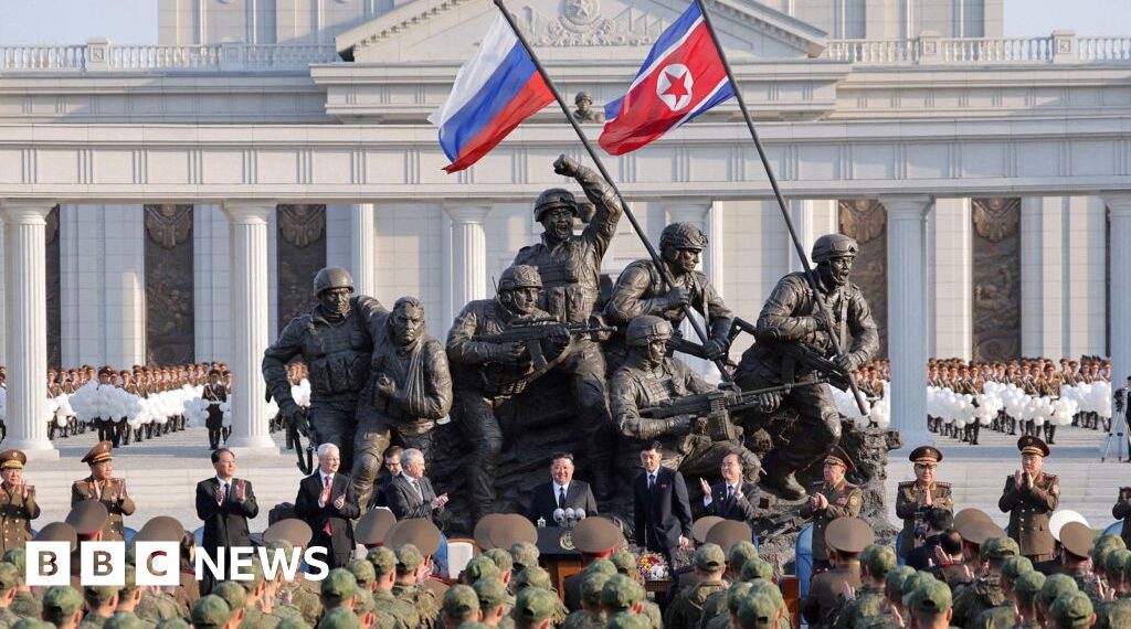 Kim Jong Un opens memorial for N Korean soldiers killed in Ukraine war