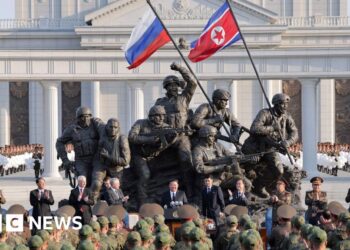 Kim Jong Un opens memorial for N Korean soldiers killed in Ukraine war