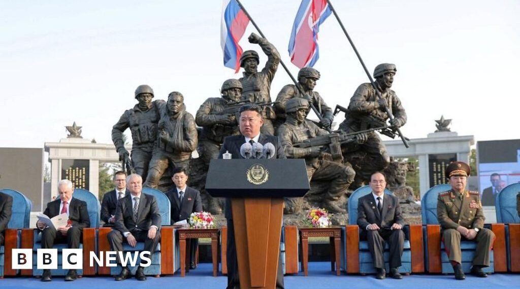 Kim Jong Un praises troops who 'self-blasted' to avoid capture by Ukraine
