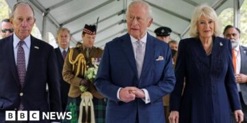 King and Queen lay flowers at 9/11 Memorial in New York