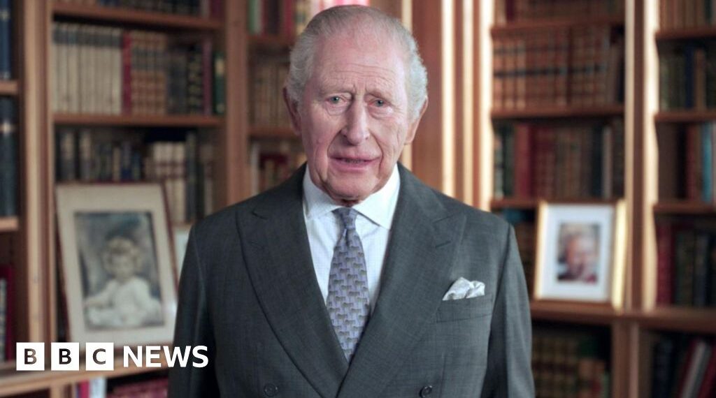 King honours his 'darling Mama', the late Queen, on her centenary
