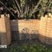 Landmarks recreated as bug hotels near station