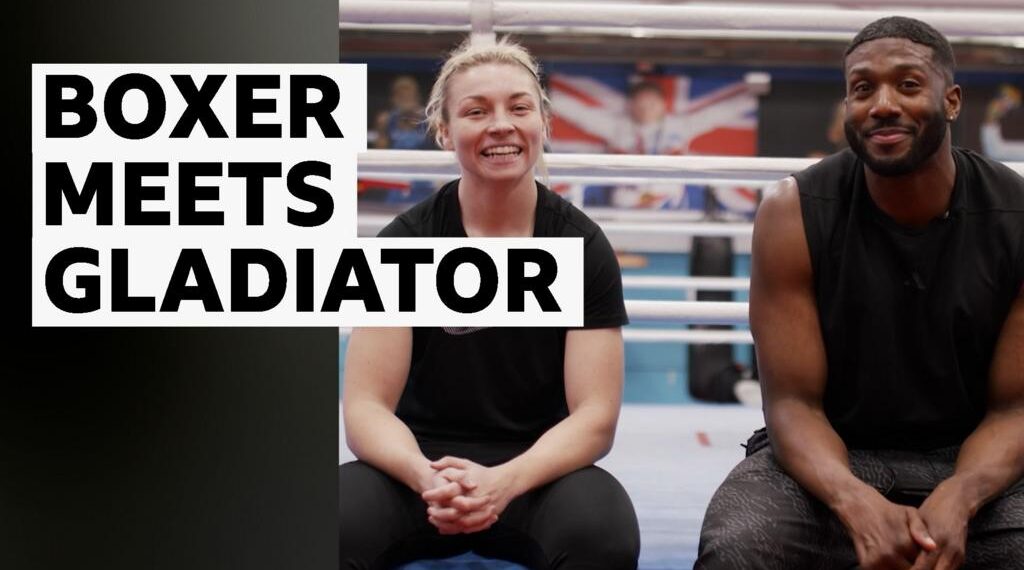 Lauren Price and Gladiator Phantom