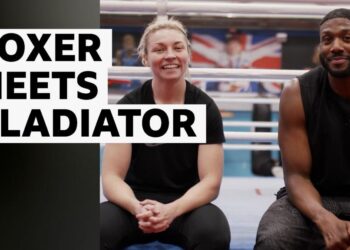 Lauren Price and Gladiator Phantom