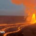 Lava soars into air as Hawaii's Kilauea volcano erupts again