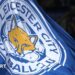 A flag with the Leicester City logo on it