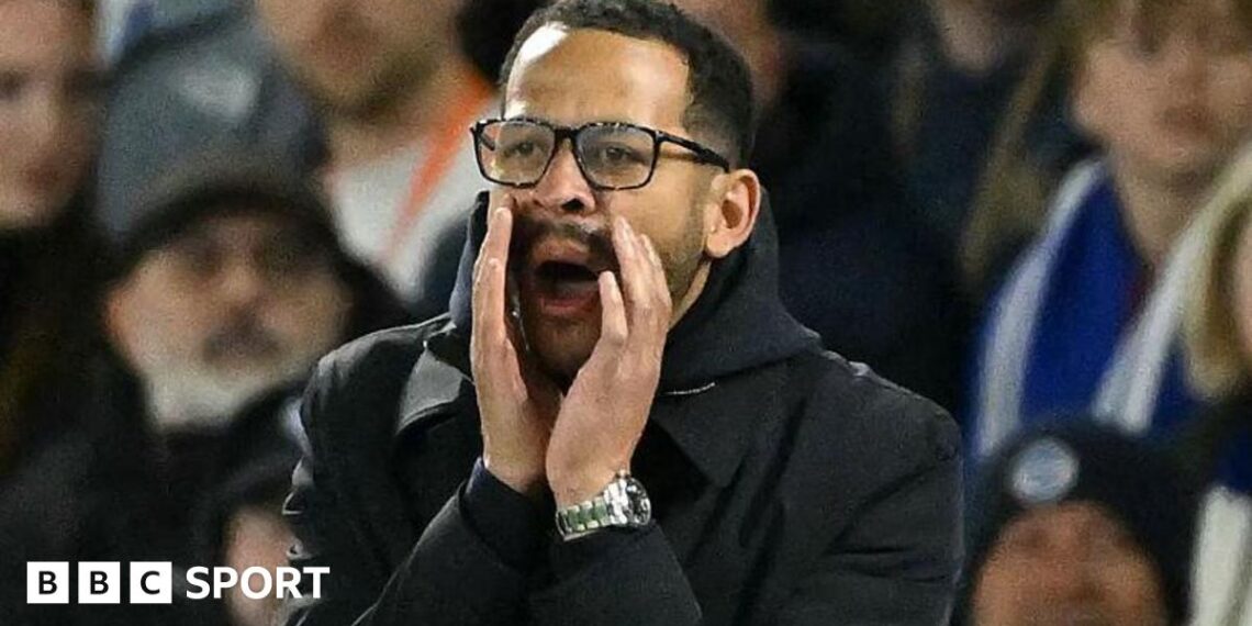 Chelsea boss Liam Rosenior