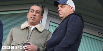 Chelsea owners Behdad Eghbali (left) and Todd Boehly