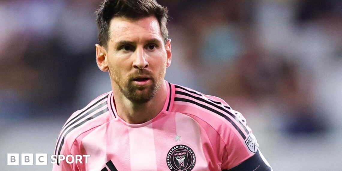 Inter Miami forward Lionel Messi