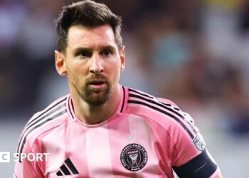 Inter Miami forward Lionel Messi