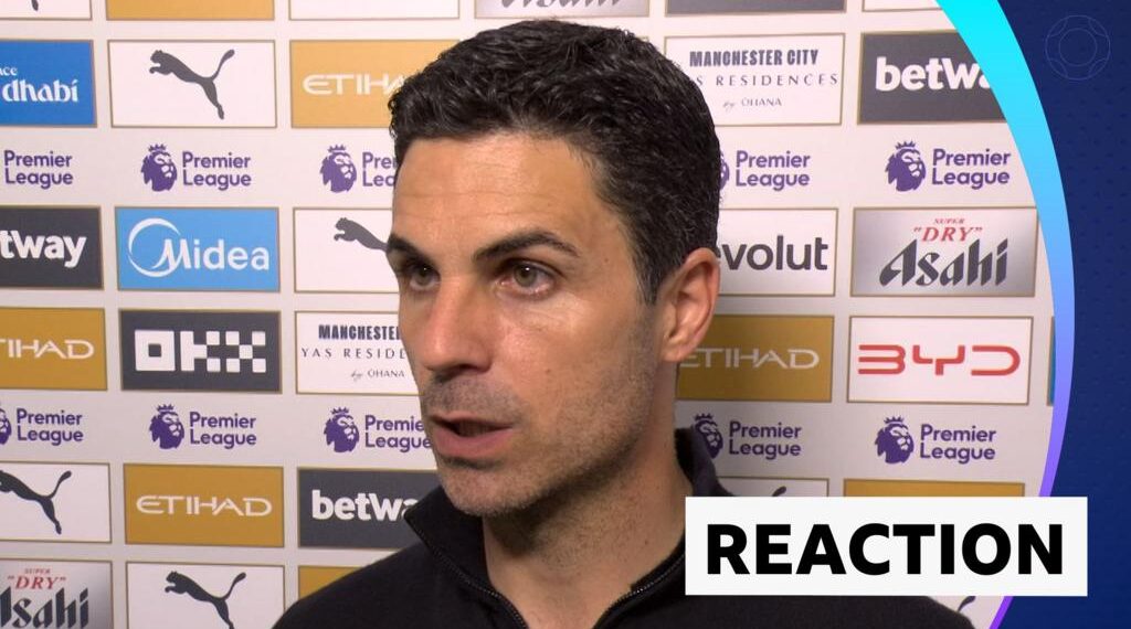 Arsenal manager Mikel Arteta
