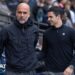 Pep Guardiola and Mikel Arteta