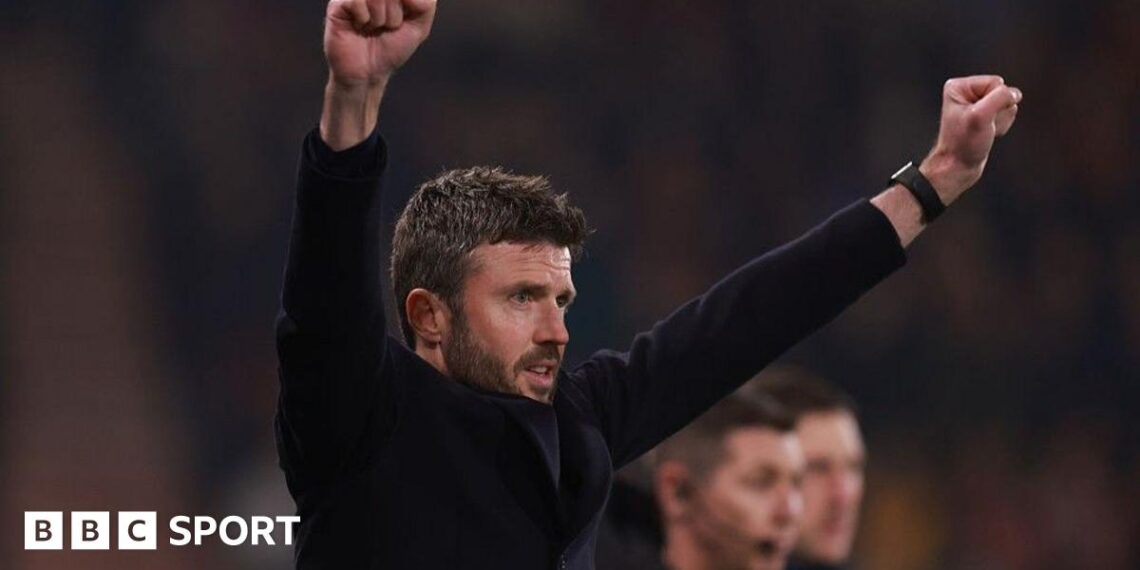 Manchester United head coach Michael Carrick
