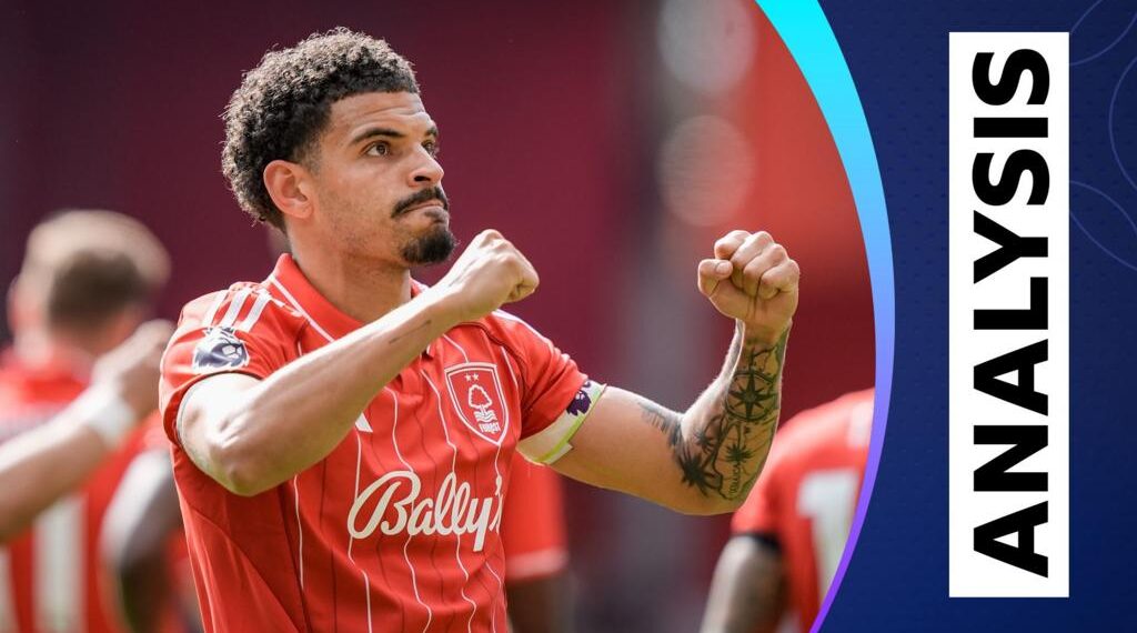 Morgan Gibbs-White of Nottingham Forest
