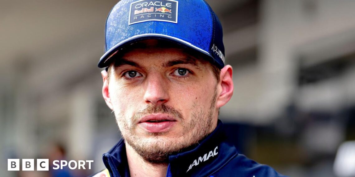 Max Verstappen and race engineer Gianpiero Lambiase in conversation at the 2026 Japanese Grand Prix