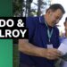 Sir Nick Faldo and Rory McIlroy