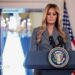 Melania Trump says rumours linking her to Epstein 'need to stop'