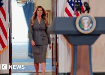 Melania Trump's speech propels Epstein crisis back to forefront
