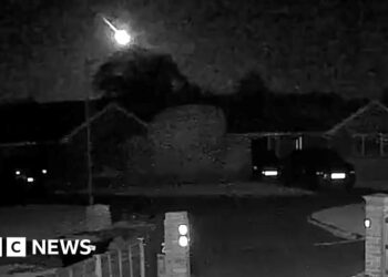 Meteor spotted across Suffolk sky in Kesgrave