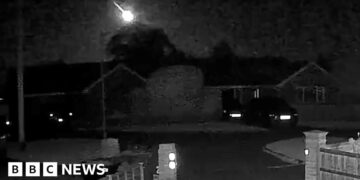 Meteor spotted across Suffolk sky in Kesgrave