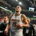 Nikola Jokic after defeat by the Minnesota Timberwolves in game four of the NBA Western Conference play-offs