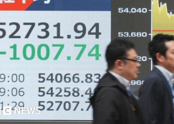 Oil jumps and shares fall after US president address