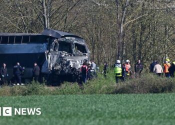 One dead as train travelling 99mph collides with lorry in France