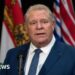 Ontario Premier Doug Ford agrees to sell $21m private jet following outcry