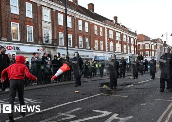 Police issue disorder warning after Epsom rape protest