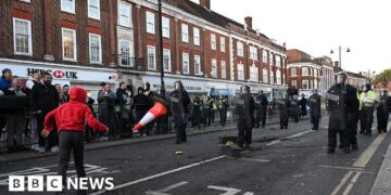 Police issue disorder warning after Epsom rape protest
